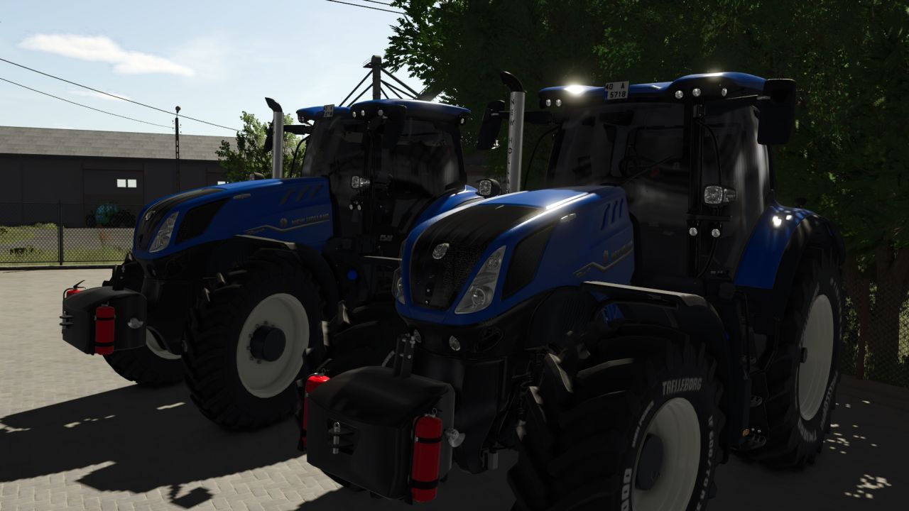 Трактор New Holland T7 HD Editions для Farming Simulator 25