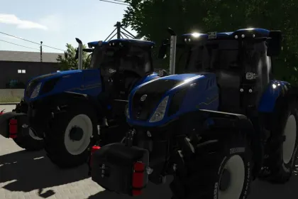 Трактор New Holland T7 HD Editions для Farming Simulator 25 — 3