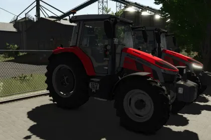 Трактор Massey Ferguson 5S 2026 для Farming Simulator 25 — 3