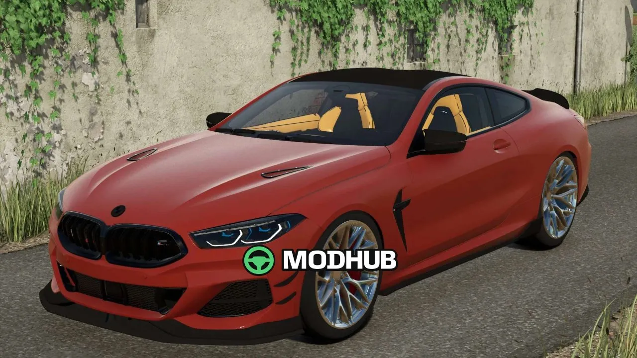 Мод на Легендарний Спорткар BMW M8 Competition для FS25