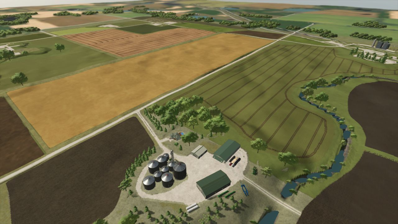 Карта Millennial Farmer для Farming Simulator 25