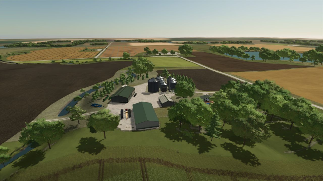 Карта Millennial Farmer для Farming Simulator 25