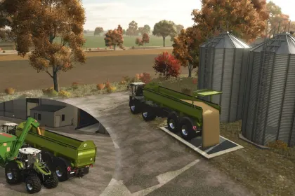 Причіп для Xerion 4200 Saddletrac для Farming Simulator 25 — 3