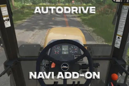 Мод AutoDrive Navi для Farming Simulator 25 — 1