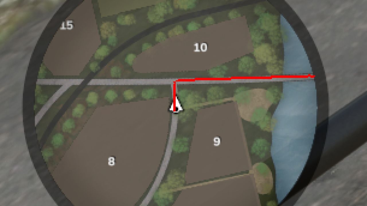 Мод AutoDrive Navi для Farming Simulator 25