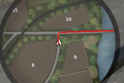 Мод AutoDrive Navi для Farming Simulator 25 — 2