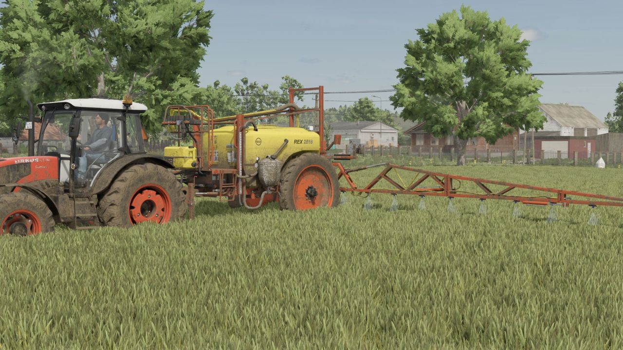 Розкидач добрив Unia Pilmet REX 2518 для Farming Simulator 25
