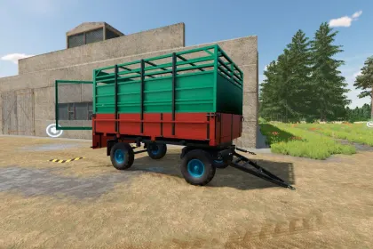 Ciężarówka PTS dla bydła do Farming Simulator 22 — 2