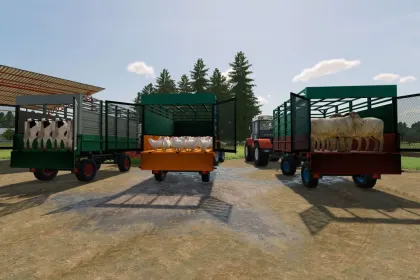 Ciężarówka PTS dla bydła do Farming Simulator 22 — 3