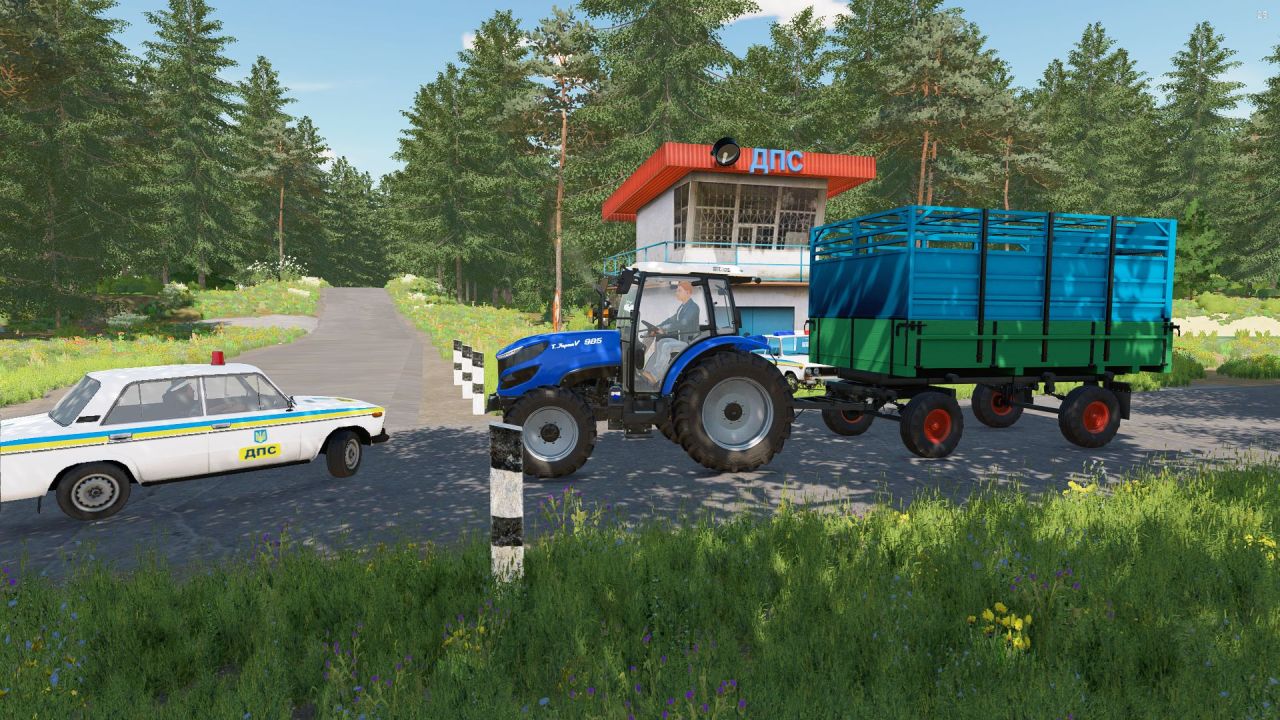 Ciężarówka PTS dla bydła do Farming Simulator 22