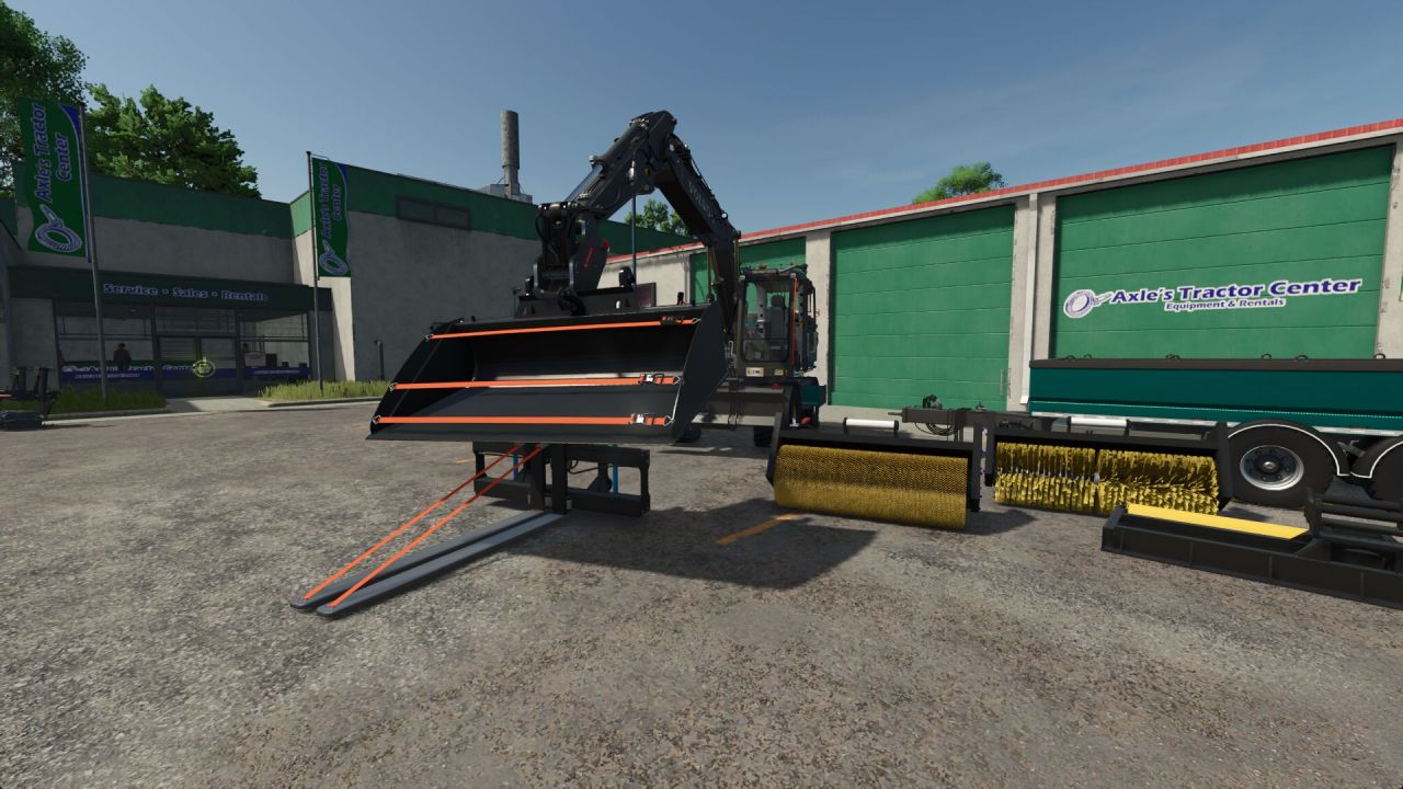 Екскаватор Volvo EWR 150E 2.5 для Farming Simulator 25