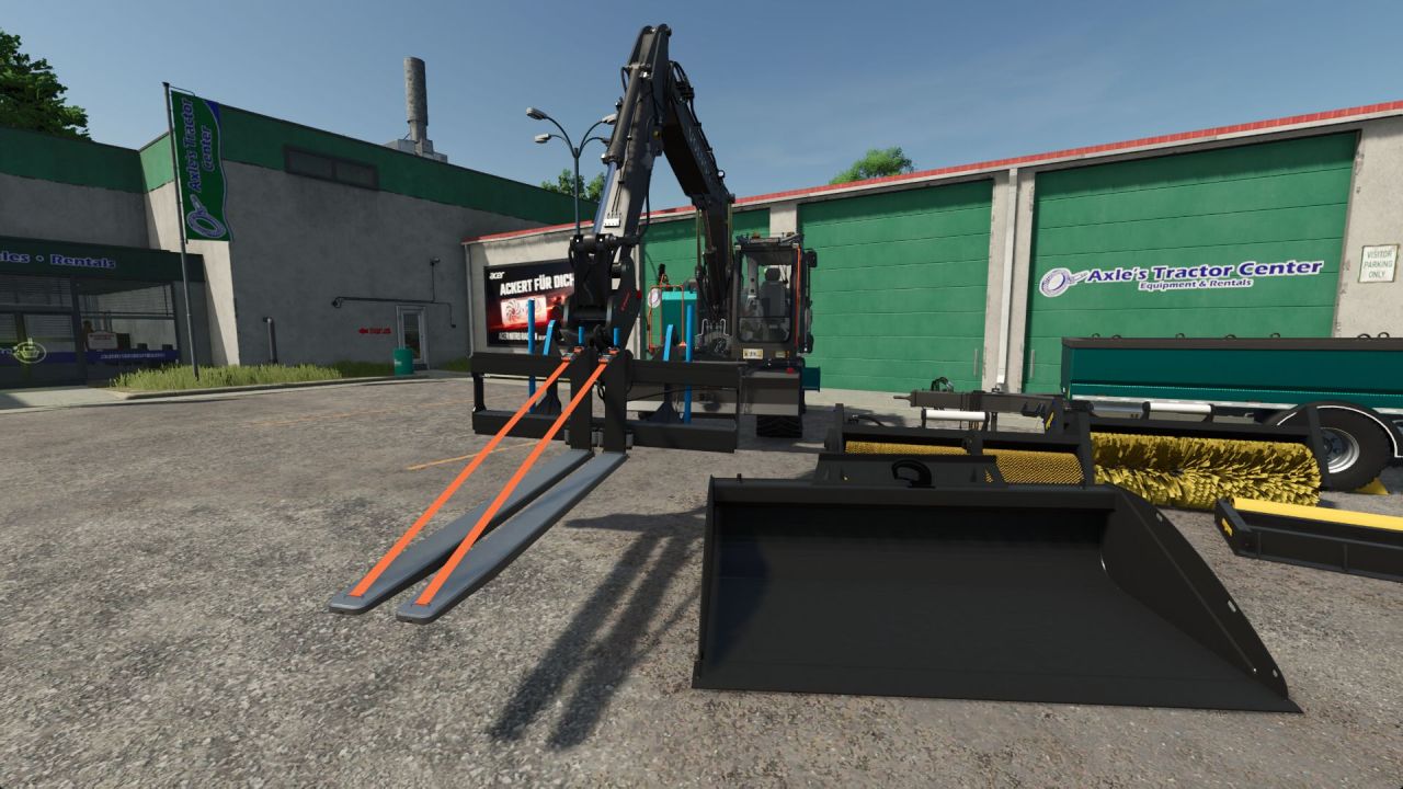 Екскаватор Volvo EWR 150E 2.5 для Farming Simulator 25