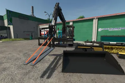 Екскаватор Volvo EWR 150E 2.5 для Farming Simulator 25 — 5