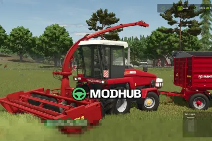 Мод на пак жаток У комплекті КПК-3000, КГС, ПКК та ЖГР УЭС-2-280 для Фермер Симулятор 25