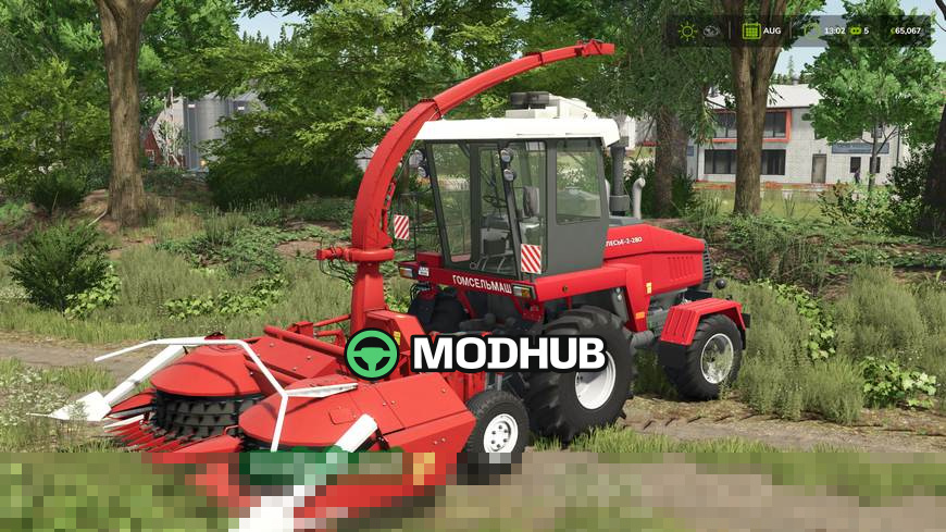 Mod für Mähdrescher-Paket mit КПК-3000, КГС, ПКК und ЖГР УЭС-2-280 für Farming Simulator 25 - Screenshots