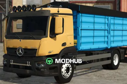 Mod for Powerful Truck Mercedes-Benz Antos 2540 for FS25 — New Antos 396 hp — 1