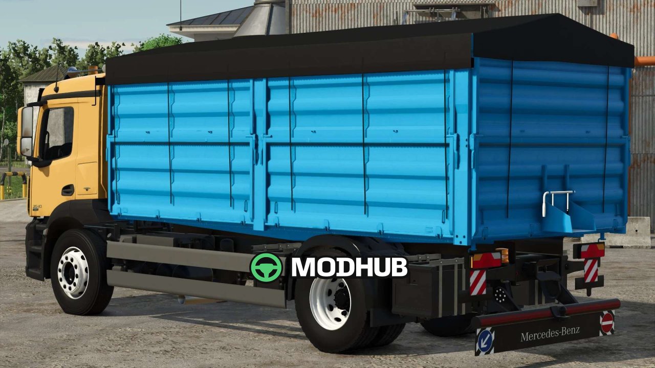 Mod for Powerful Truck Mercedes-Benz Antos 2540 for FS25 — New Antos 396 hp