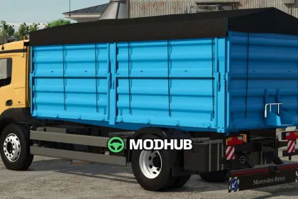 Mod for Powerful Truck Mercedes-Benz Antos 2540 for FS25 — New Antos 396 hp — 2