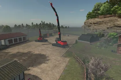 Трактор KMC 400 для Farming Simulator 25