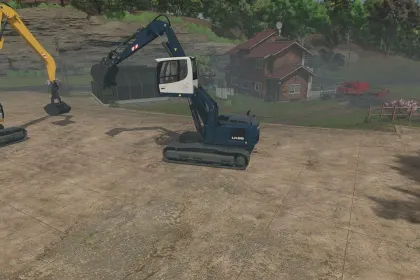 Koparka Liebherr LH26 do Farming Simulator 25