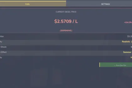 Реалістичні витрати на паливо для Farming Simulator 25 — 3