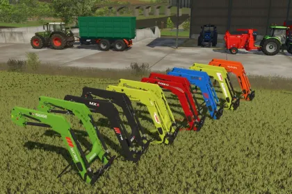 Передній навантажувач MX T410 FL100 для Farming Simulator 25 — 2