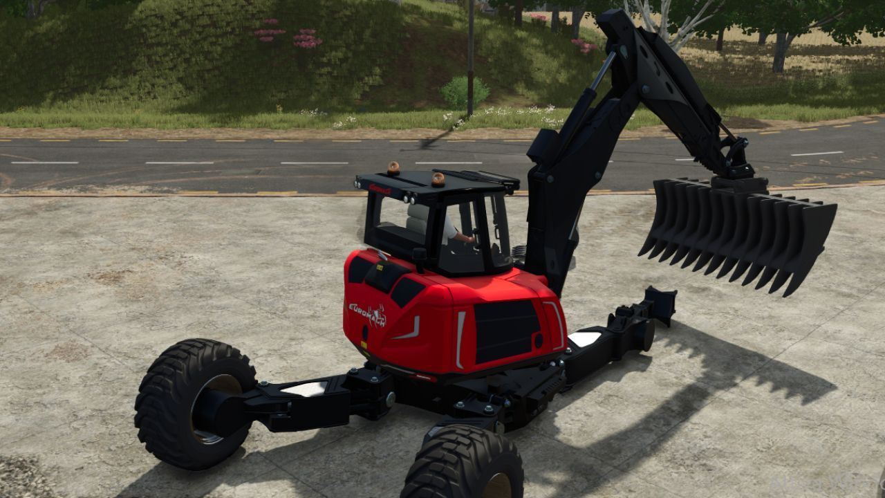 Koparka Euromach R1055F do Farming Simulator 25