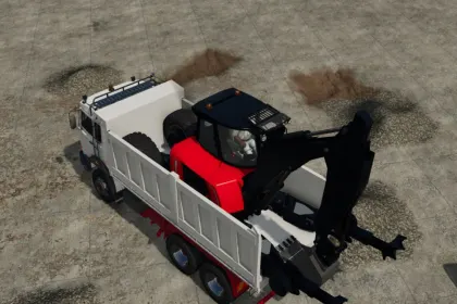 Koparka Euromach R1055F do Farming Simulator 25 — 3