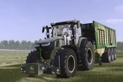 Трактор John Deere 7R для Farming Simulator 25 — 2
