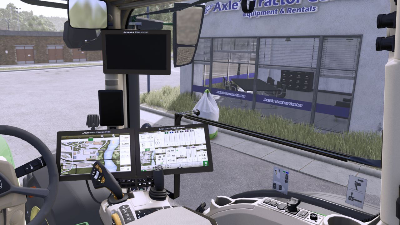 Трактор John Deere 7R для Farming Simulator 25