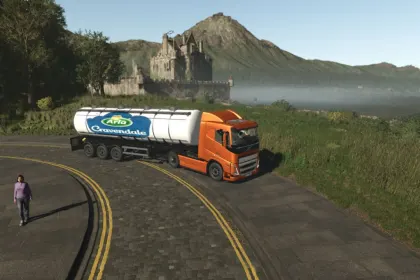 Молоковоз Cravendale для Farming Simulator 25 — 1