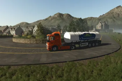 Молоковоз Cravendale для Farming Simulator 25 — 2