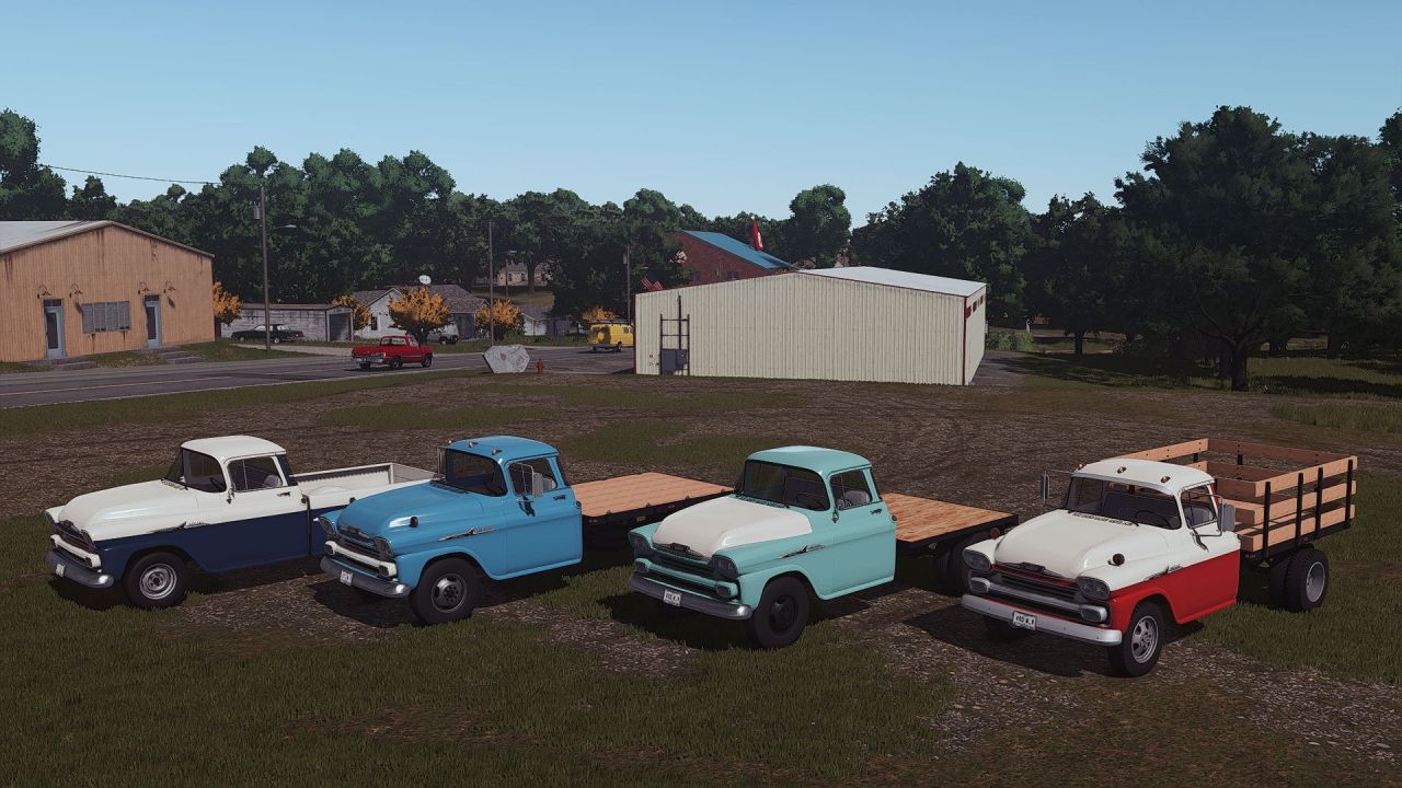 Автомобіль Chevrolet Apache 1958 для Farming Simulator 25