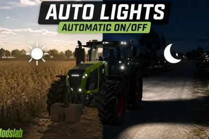 Скрипт Smart Auto Lights для Farming Simulator 25 — 1