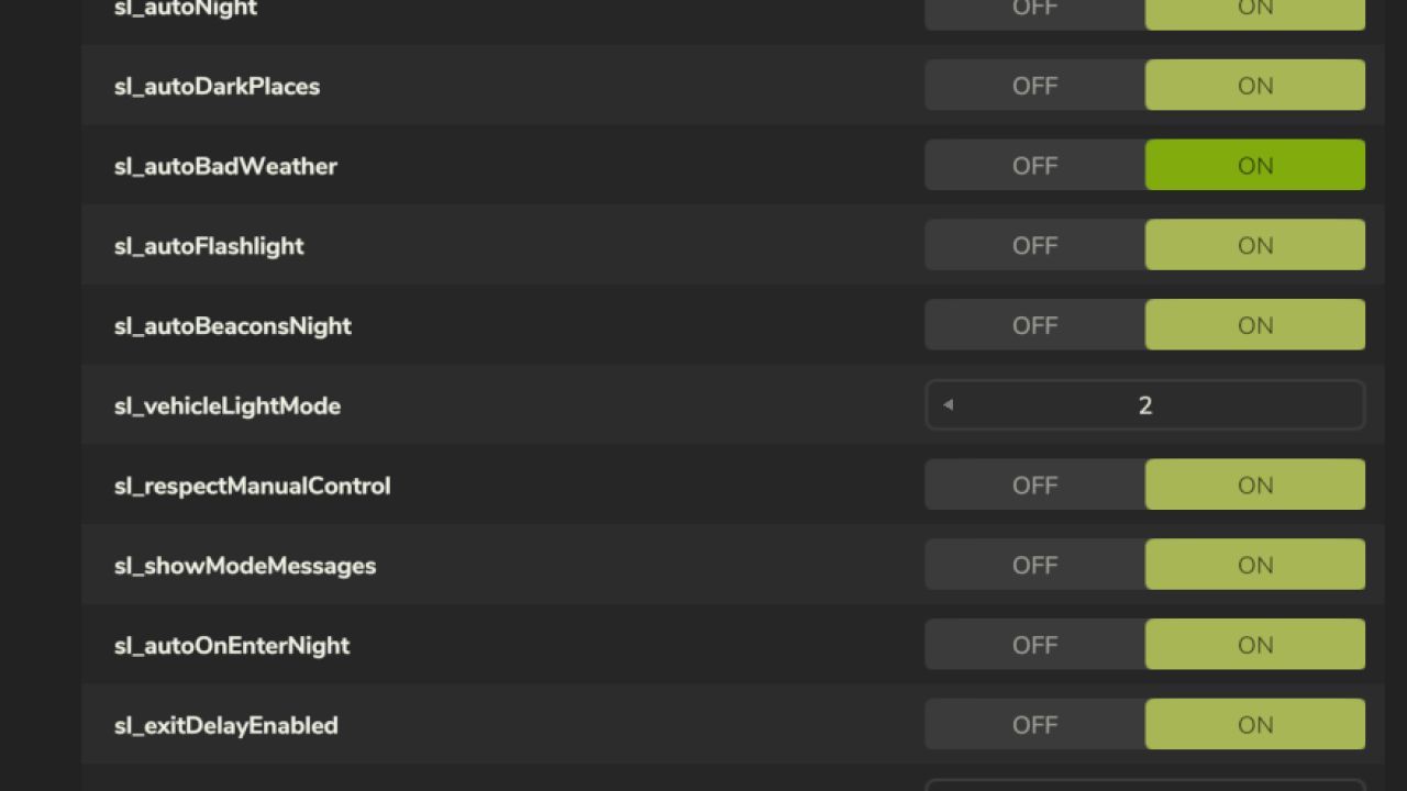 Скрипт Smart Auto Lights для Farming Simulator 25