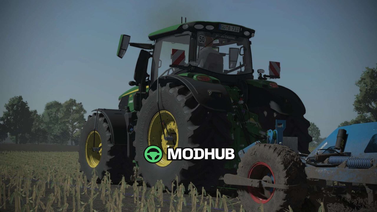 Mod na Potężny Traktor John Deere 6R 230–250 do FS25 — Nowy Ultimate Edit