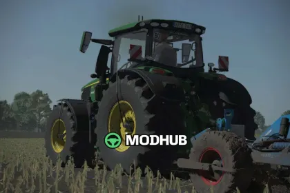 Мод на Потужний Трактор John Deere 6R 230–250 для FS25 — Новий Ultimate Edit