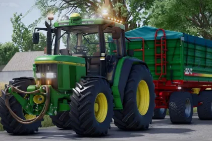 Трактор John Deere 6000 Series для Farming Simulator 25 — 2