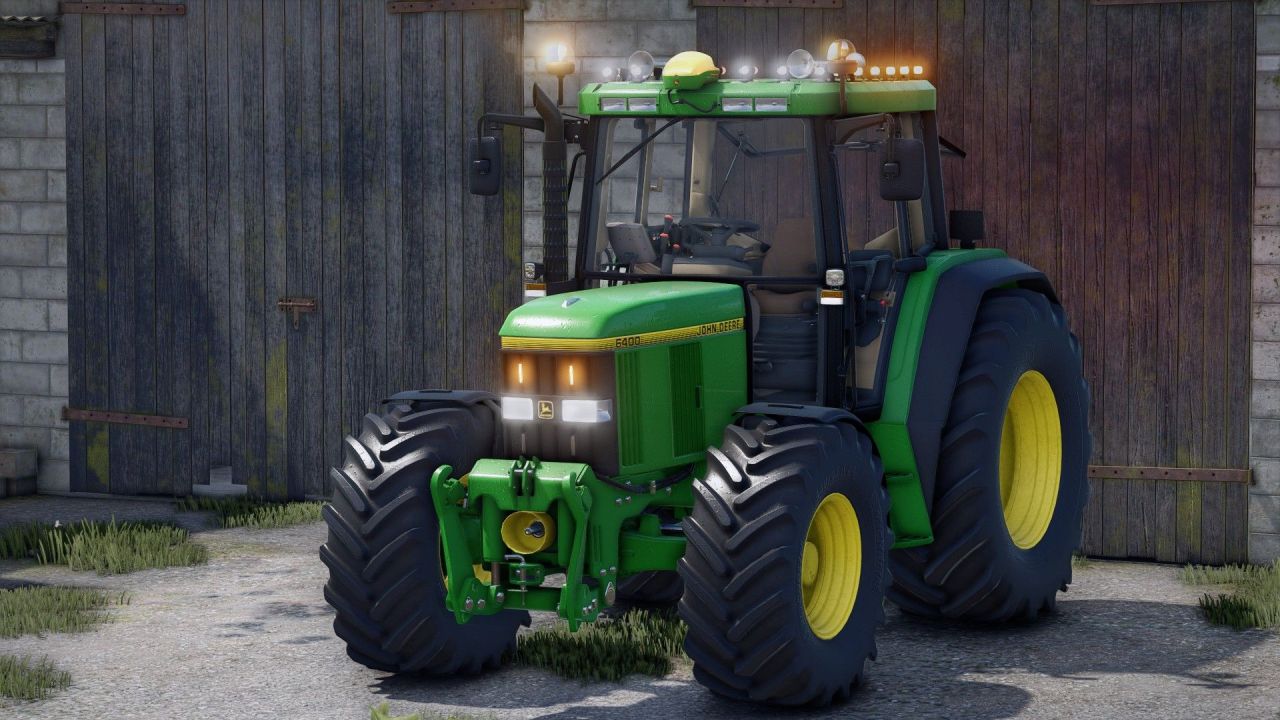 Трактор John Deere 6000 Series для Farming Simulator 25