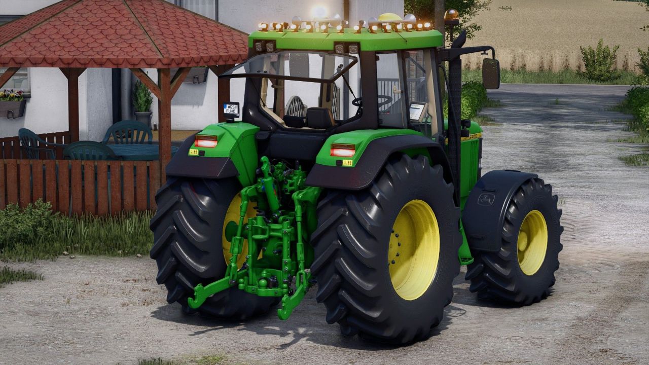Трактор John Deere 6000 Series для Farming Simulator 25
