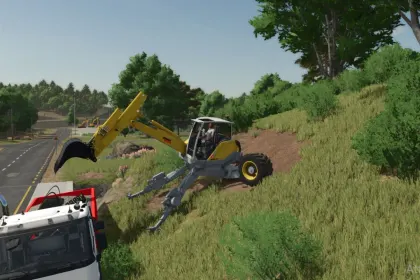 Koparka Menzi Muck M545 do Farming Simulator 25