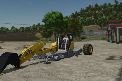 Bagger Menzi Muck M545 für Farming Simulator 25 — 2