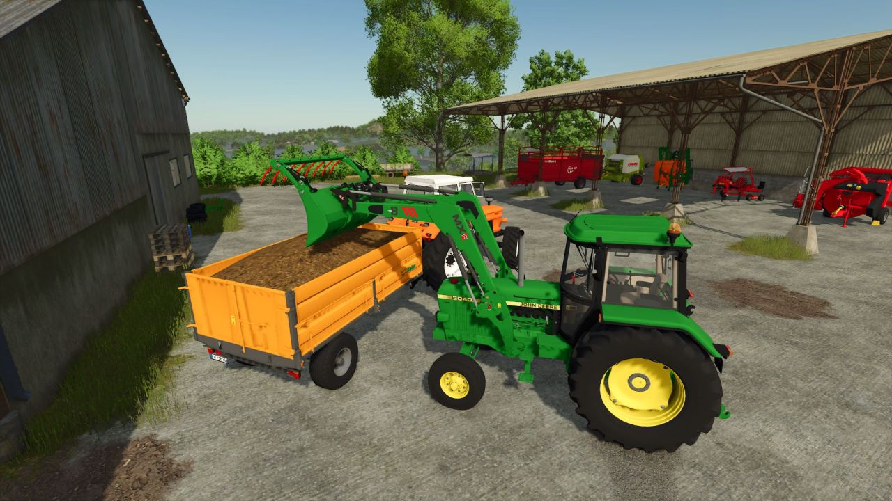 Фронтальний навантажувач MX T408 / FL80 для Farming Simulator 25