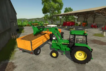 Фронтальний навантажувач MX T408 / FL80 для Farming Simulator 25 — 2