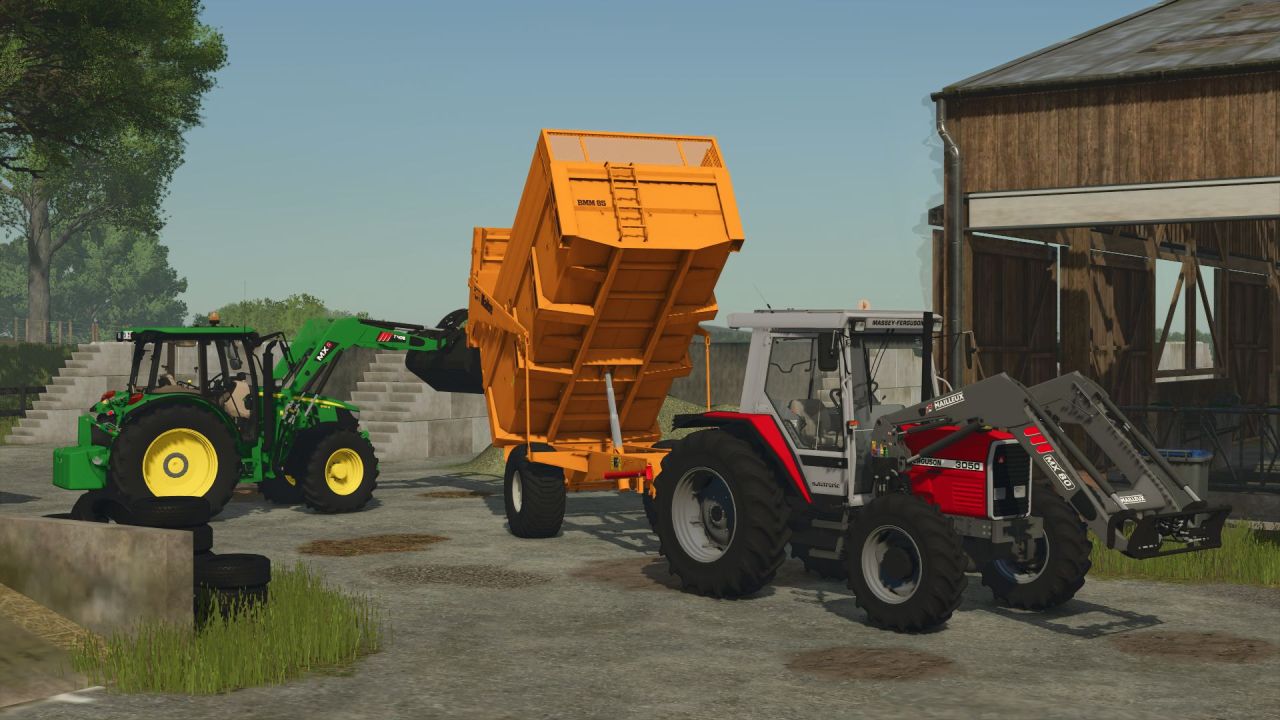 Фронтальний навантажувач MX T408 / FL80 для Farming Simulator 25