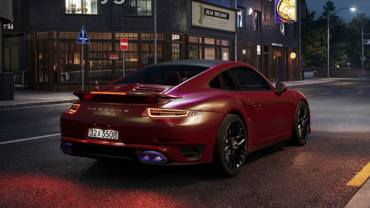 Автомобіль Porsche 911 S Turbo 2014 для Farming Simulator 25