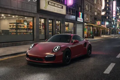 Автомобіль Porsche 911 S Turbo 2014 для Farming Simulator 25 — 3