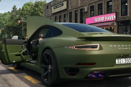 Автомобіль Porsche 911 S Turbo 2014 для Farming Simulator 25 — 4