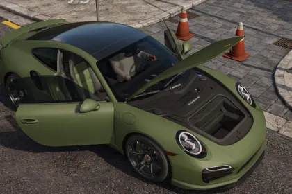 Автомобіль Porsche 911 S Turbo 2014 для Farming Simulator 25 — 5