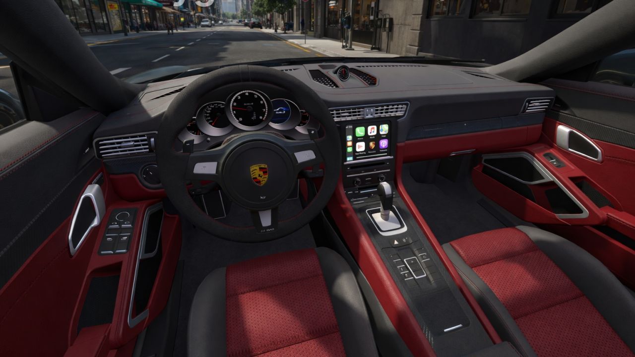 Автомобіль Porsche 911 S Turbo 2014 для Farming Simulator 25